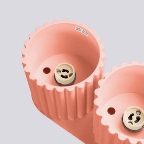 Sollux  SL.1825 - Faretto AURA 2xGU10/10W/230V rosa