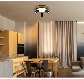 Globo 67307D - Faretto LED KASSU 3xGU10/5W + LED/15W/230V