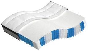 Materasso A Molle Insacchettate Medio Plus 160x200cm Super King /
