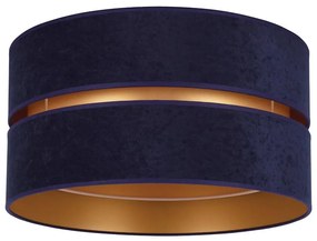 Duolla - Plafoniera DUO 1xE27/15W/230V diametro 40 cm blu/oro