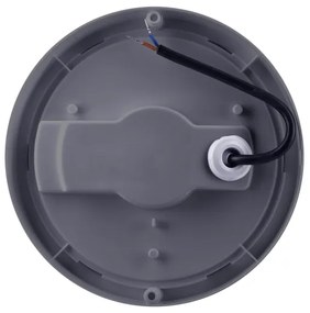 Solight WO750-G- Applique a LED da esterno LED/20W/230V 4000K IP54 grigio arrotondato