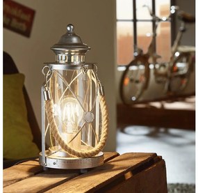 Eglo 49284 - Lampada da tavolo BRADFORD 1xE27/60W/230V