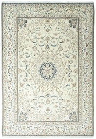 Nain Tappeto persiano 350 x 240 Beige (Iran) Annodato A Mano