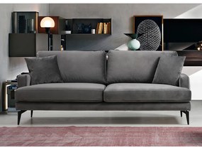 Divano grigio 205 cm Papira - Balcab Home