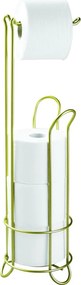 Porta carta igienica in acciaio dorato Classico – iDesign