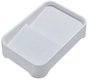 Cestino grigio per il trucco Eco Bin, 28,12 x 19,23 cm - iDesign