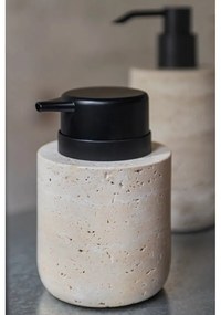 Dispenser di sapone in pietra beige 250 ml Travertine - Mette Ditmer Denmark