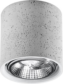 Lampada da soffitto CULLO in Cemento con base GU10