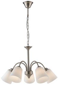 Lampadario 1162 Decorative Colore Nickel 40W Mis 60 x 80 cm