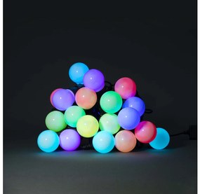 Nedis WIFILP03C20 - Catena decorativa LED RGB 20xLED/8 funzioni 13m IP65 Wi-Fi Tuya