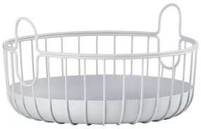 Cestino in metallo ø 22x8 cm Inu - Zone