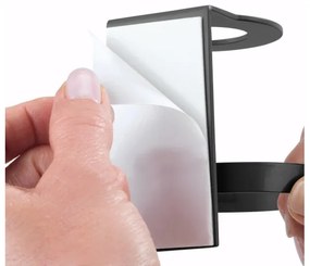 WENKO 54657100 - Dispenser di sapone WOYA 250 ml nero