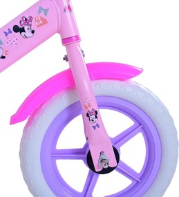 Balance Bike Bicicletta Senza Pedali per Bambini 12" Licenza Disney Minnie Rosa...