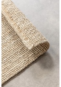 Passatoia color crema in iuta 80x200 cm Bouclé – Hanse Home