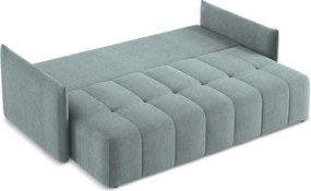 Divano blu allungabile/con contenitore 225 cm Moku – Makamii