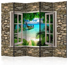 Paravento Tropical Beach II [Room Dividers]