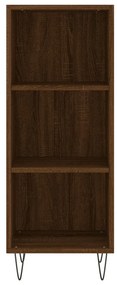 Credenza rovere marrone 34,5x32,5x90 cm in legno multistrato