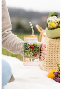 Barattolo con cannuccia 600 ml Fuori – Vialli Design