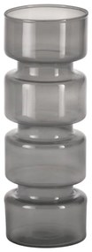 Eglo 421077 - Vaso di vetro DELNITE 26x90 cm grigio