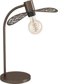 Eglo 44126 - Lampada da tavolo SWABY 1xE27/60W/230V bronzo