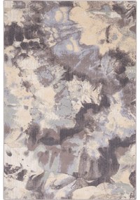 Tappeto in lana grigio crema 160x240 cm Taya - Agnella