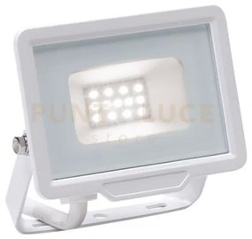 Ges840c- proiettore faro led 3000k 850lm 10w  ip65 alluminio e vetro