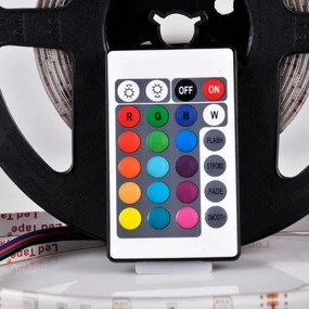 Striscia LED RGB dimmerabile 5m LED/18W/12V IP20 + T