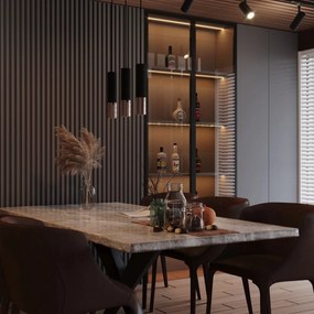 Lampada da Soffitto GU10 in Acciaio LOOPEZ