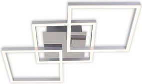 Plafoniera LED dimmerabile 36W/230V 3000K cromo satinato