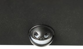 Set di 2 lampade da parete per esterni nere con sensore di movimento - Rotterdam