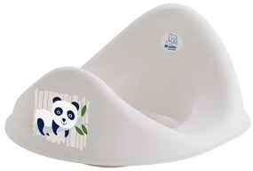 Sedile del water per bambini bianco PANDA - Rotho