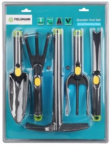 Fieldmann - Set di attrezzi da giardinaggio 5 pz