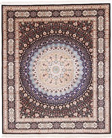 Tabriz Tappeto orientale 250x290 Blu (Indian) Annodato A Mano