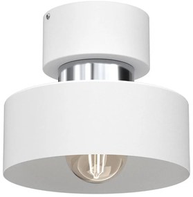 Plafoniera MARTI 1xE27/15W/230V bianco/cromo