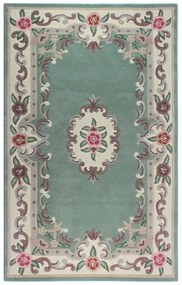 Tappeto in lana verde 75x150 cm Aubusson - Flair Rugs