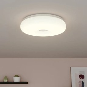 Plafoniera LED moderno Donut, bianco Ø 40 cm dimmerabile, 2200 lumen INSPIRE