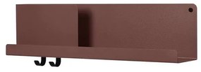 Folded Shelves 63x16,5 Deep Red - Muuto