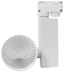 Faretto LED 40W per Binario Monofase CRI92 125lm/W 100° - Bianco Colore Bianco Caldo 3.000K
