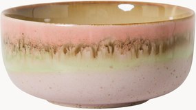 Ciotola piccola fatta a mano con smalto reattivo 70's