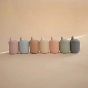 Tazza Mushie in silicone con beccuccio - Tradewinds