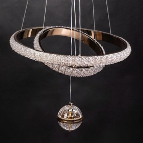 Lampada da soffitto G143-CP 50cm GOLD