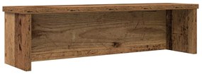 Scaffale Da Cucina Impilabile Legno Vecchio 50x15x16 Cm /