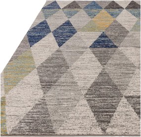 Tappeto blu 200x290 cm Muse Harlequin Blue – Asiatic Carpets