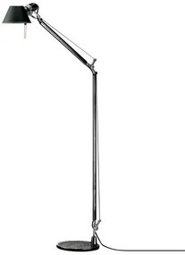 Artemide - Tolomeo Piantana Lettura Nero con Alu Base Artemide