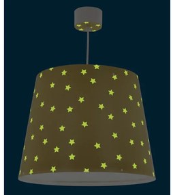 Dalber 82212A -  Lampadario per bambini STAR LIGHT 1xE27/60W/230V giallo