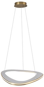 Lampada a sospensione di design oro dimmerabile a 3 livelli - Organico