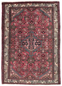 Hamedan Tappeto persiano 150 x 110 Rosso (Iran) Annodato A Mano