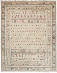 Samarkand Tappeto orientale 250 x 310 Grigio (Pakistan) Annodato A Mano