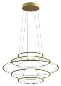 Nemo Lighting - Drop 5 Lampada a Sospensione Satin Gold Nemo Lighting