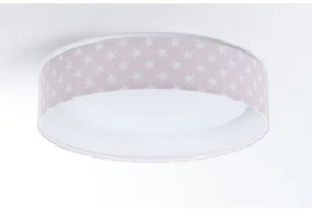 Luce LED dimmerabile GALAXY KIDS LED/24W/230V stelle rosa/bianco + tc